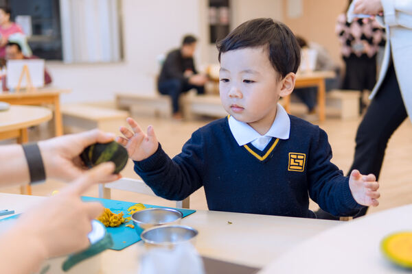 幼儿园感谢日,南通民办惠立幼儿园